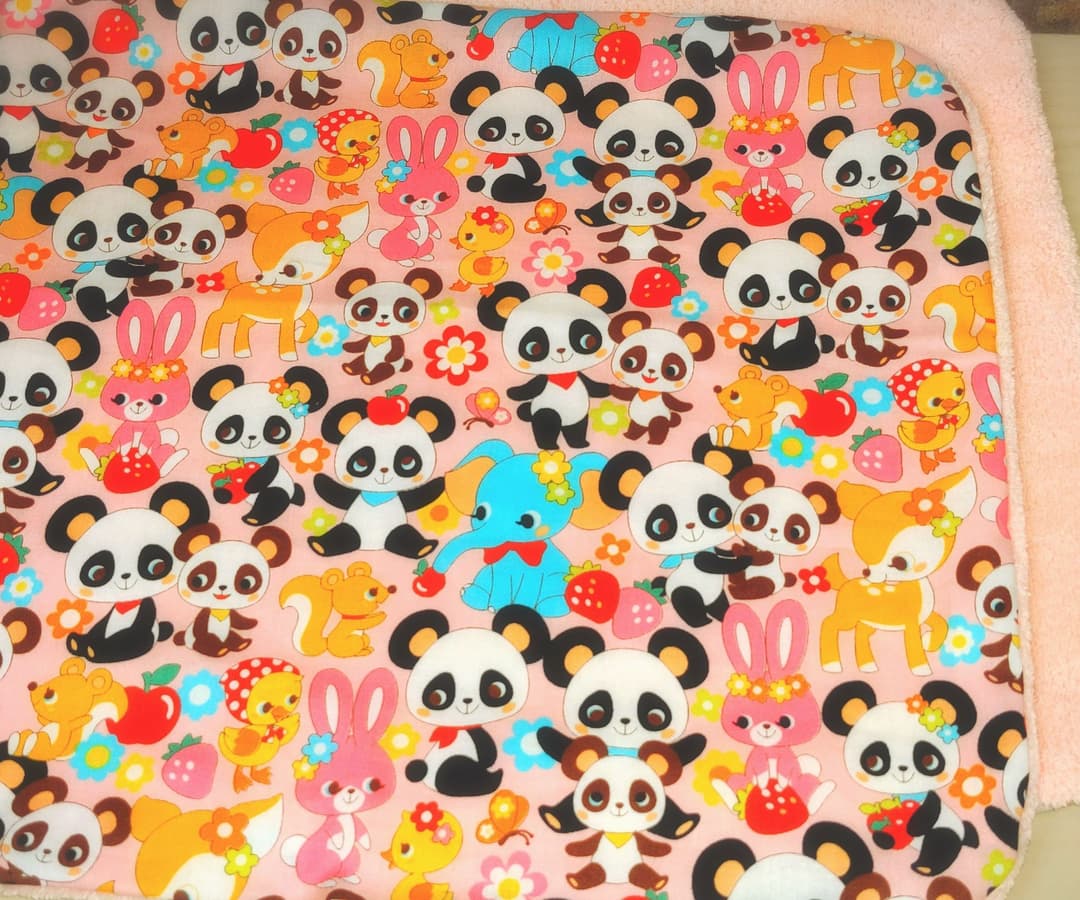 専用❤みかん＊柔ふわ❤ヘアドライタオル♥アニマルぱんだ…ピンク♥