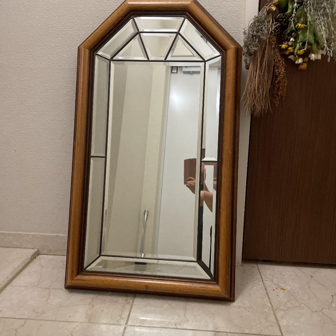 鏡高級オーダーミラー　アンティーク　ヴィンテージ