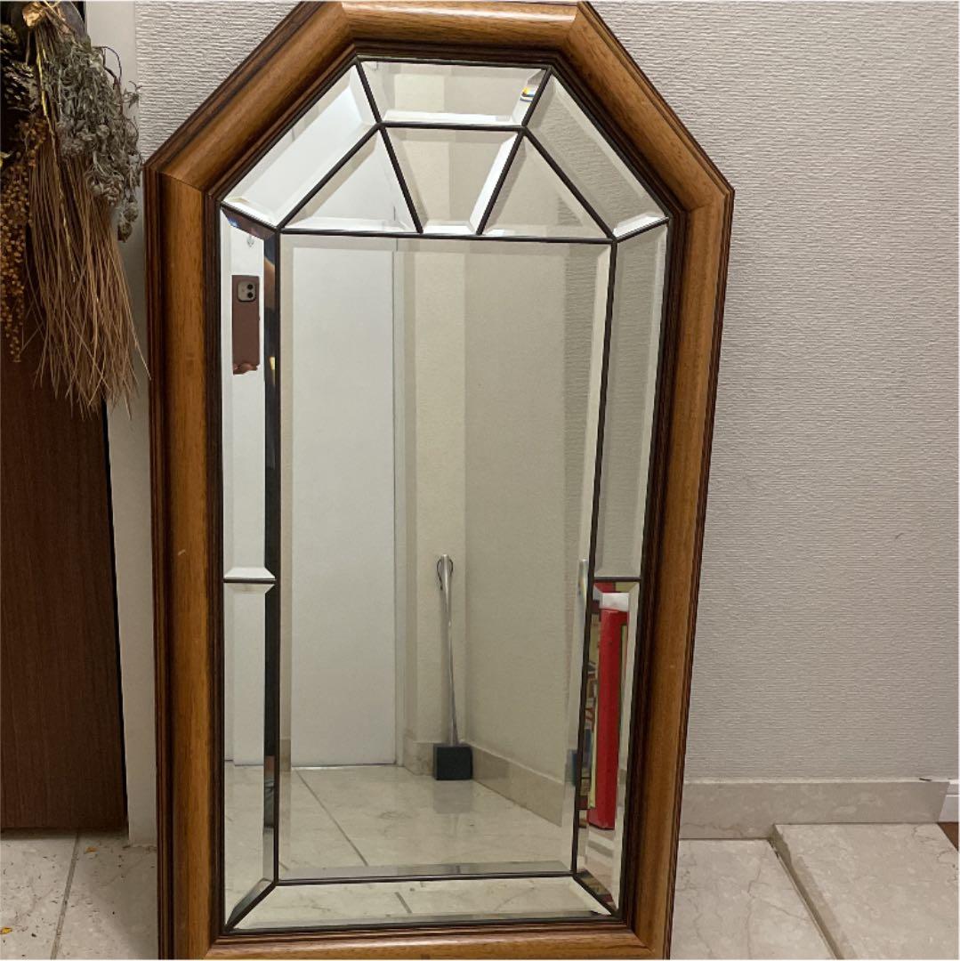 鏡高級オーダーミラー　アンティーク　ヴィンテージ