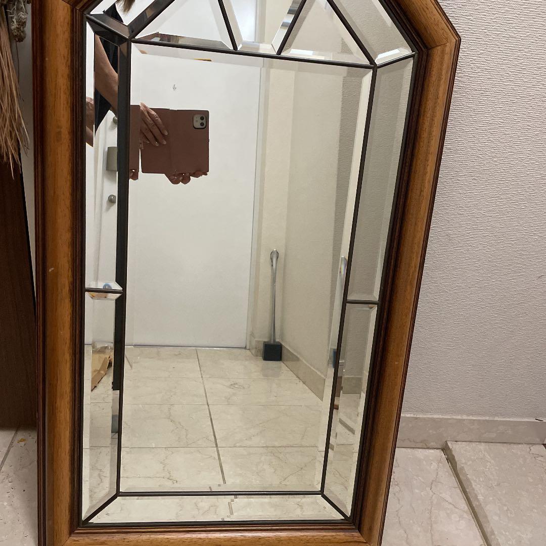 鏡高級オーダーミラー　アンティーク　ヴィンテージ