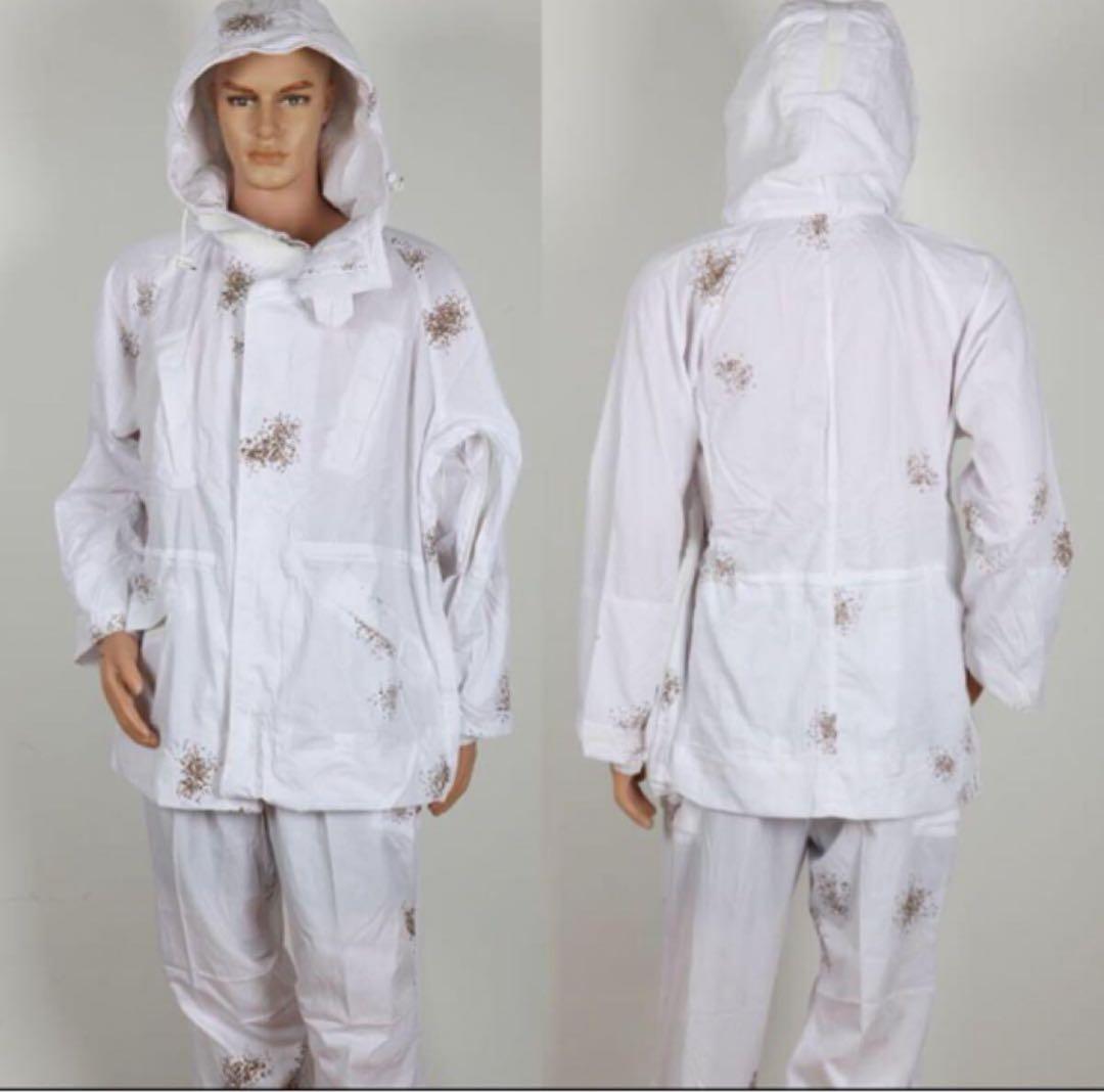 ウクライナ戦争ロシア軍/北朝鮮軍/中国人民解放軍現用スノー迷彩戦闘服