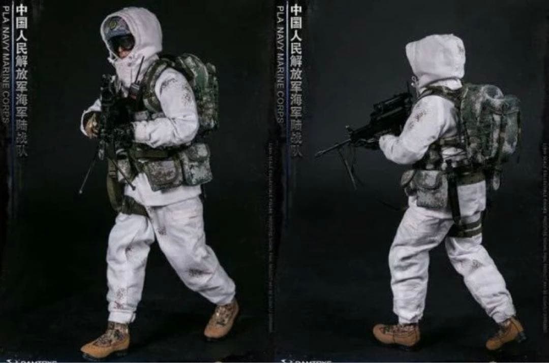 ウクライナ戦争ロシア軍/北朝鮮軍/中国人民解放軍現用スノー迷彩戦闘服