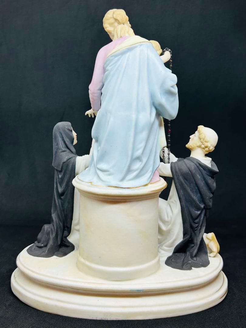 【超希少訳あり】✞ロザリオの聖母像　マリア像フランスアンティーク