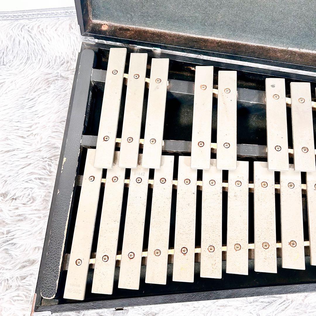 希少】YAMAHA ヤマハ YG-50C グロッケン 鉄琴 - メルカリ