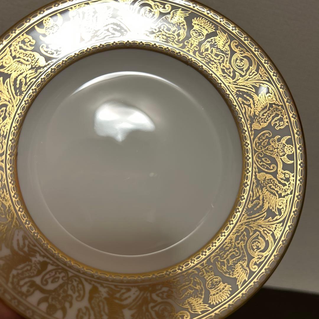 ウェッジウッド　フロレンティーン　ゴールド　デザートプレート　15.5cm