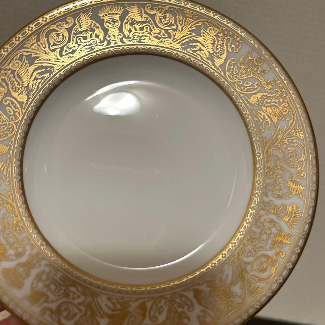 ウェッジウッド　フロレンティーン　ゴールド　デザートプレート　15.5cm