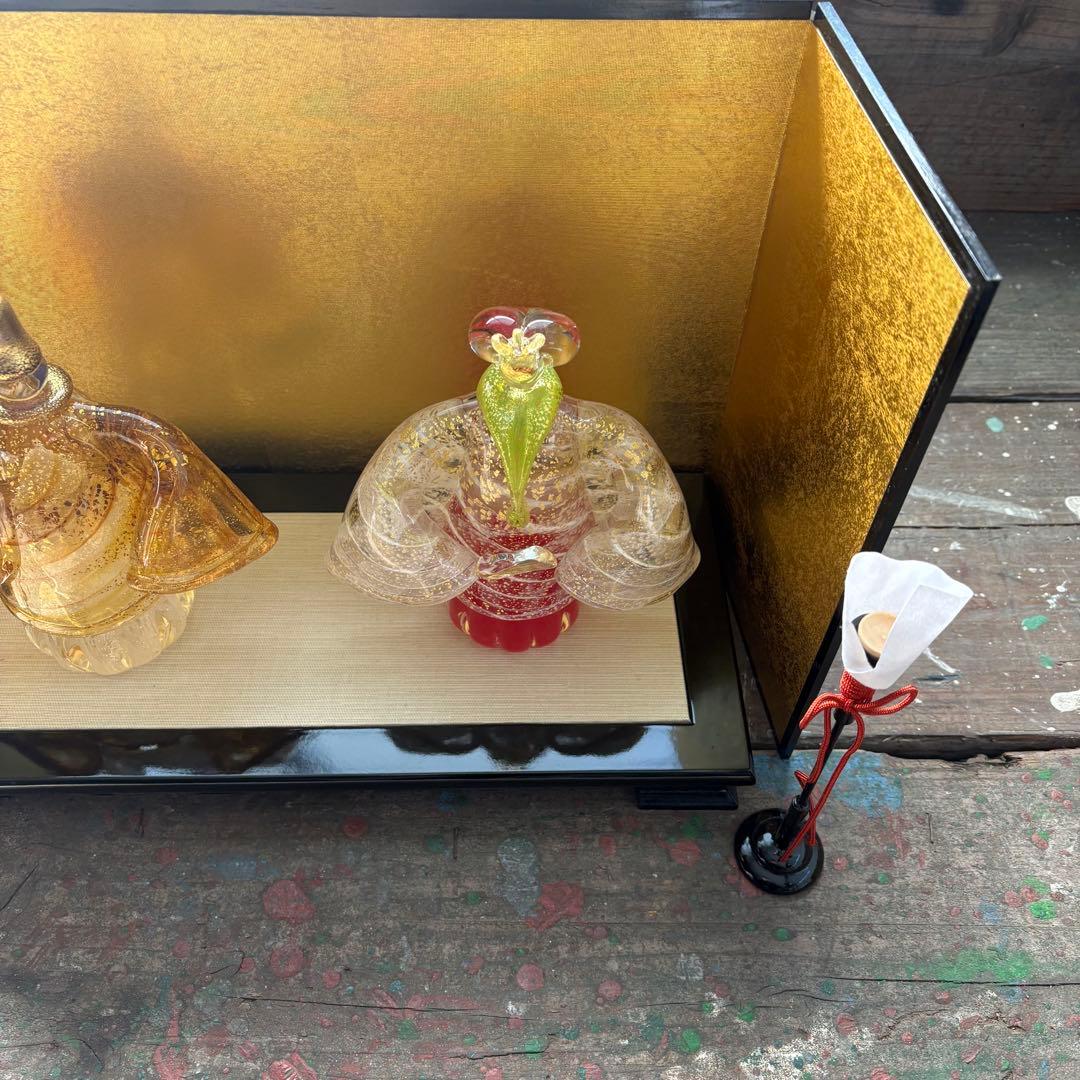 ガラス作家 川北成彦 さんのガラス雛 雛人形 - メルカリ