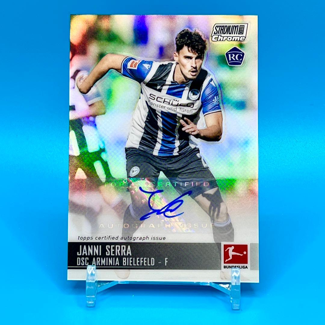 Topps Stadium JANNI SERRA セッラ 直筆サイン RC - メルカリ
