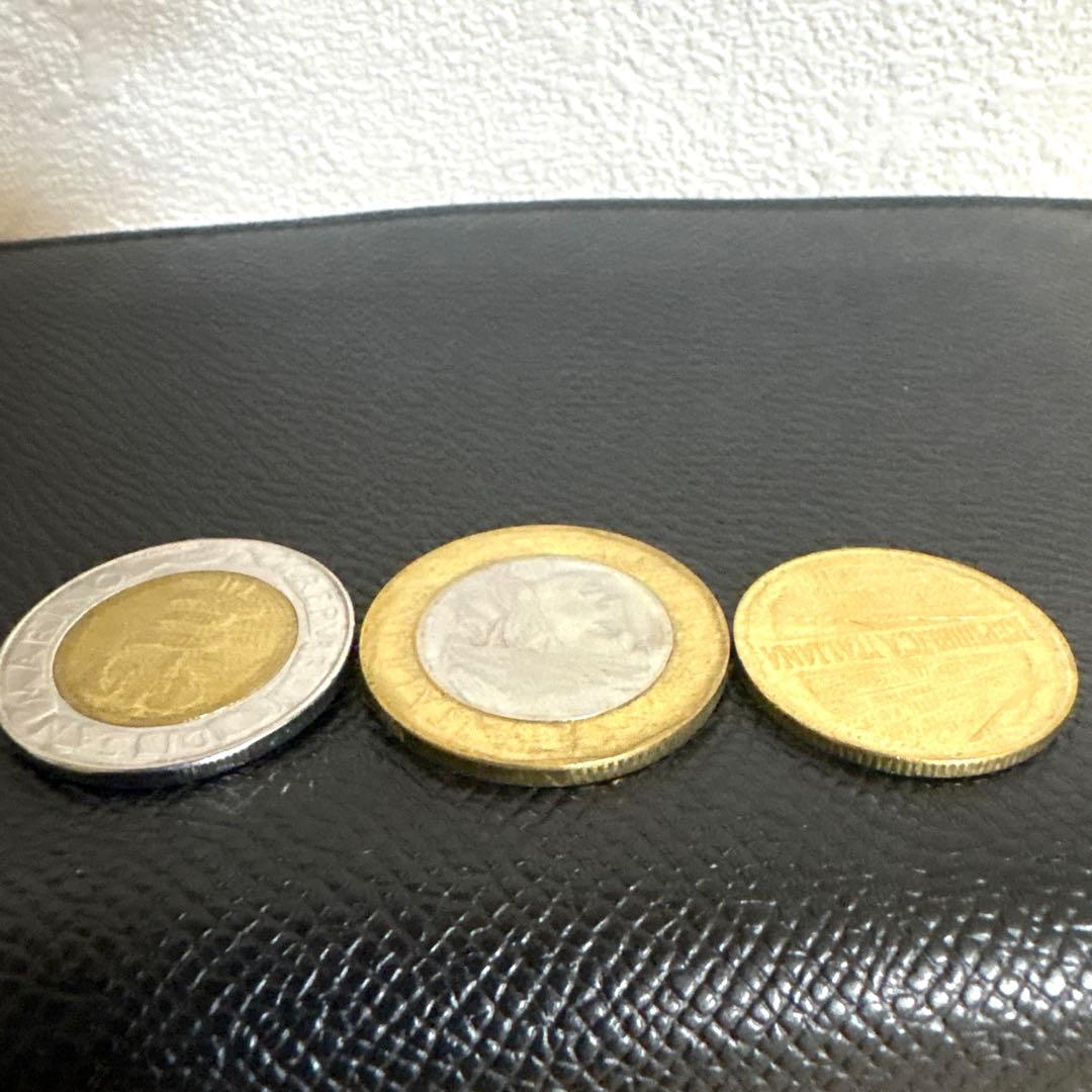 イタリア記念硬貨“リラ” まとめ買い　 L.1000. L.500 L.200