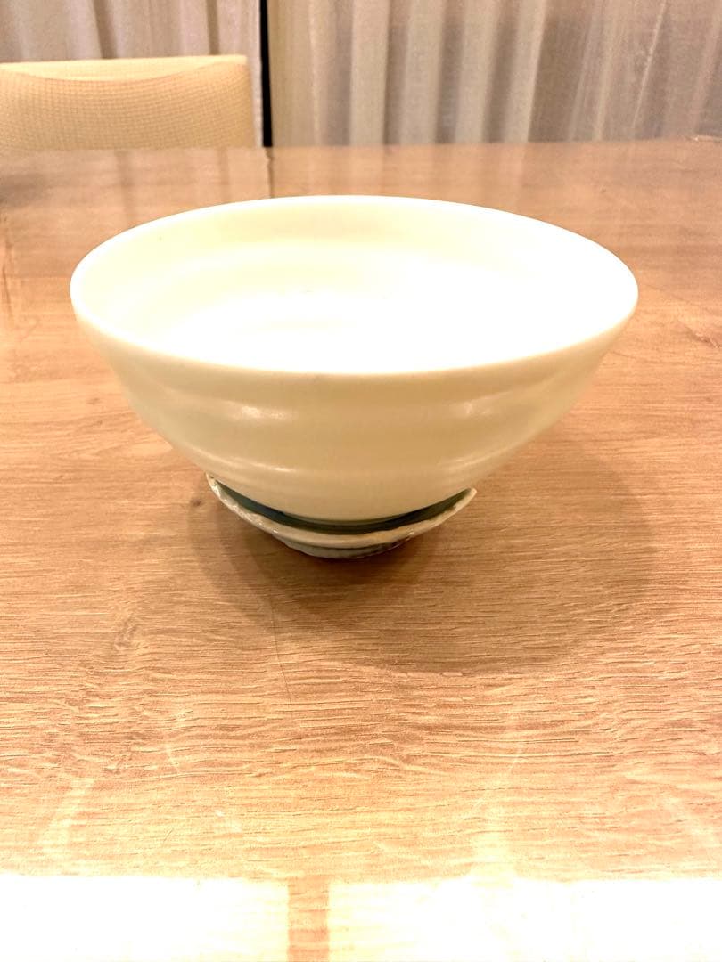 新品/韓国ソウル チョウンスク・ギャラリー 陶磁器白磁作家イ・テクス茶碗おしゃれ