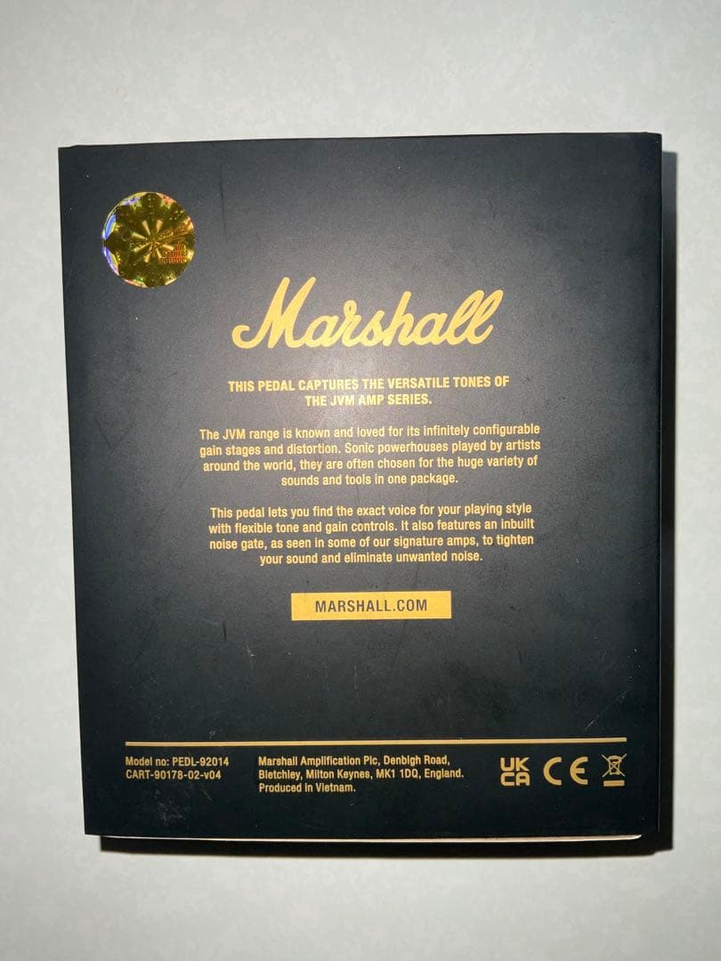 Marshall JVM Pedals JVM エフェクター 新品