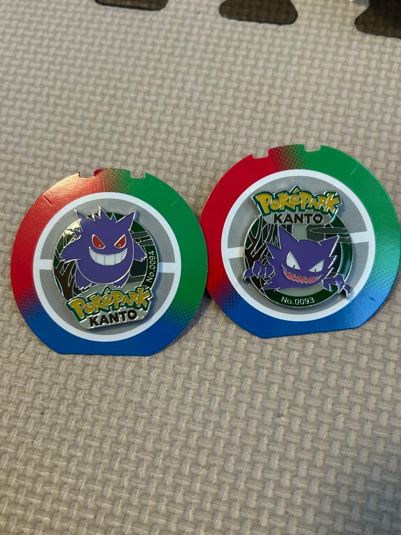 ポケパークカントー ピンバッジ ゲンガー&ゴースト - メルカリ