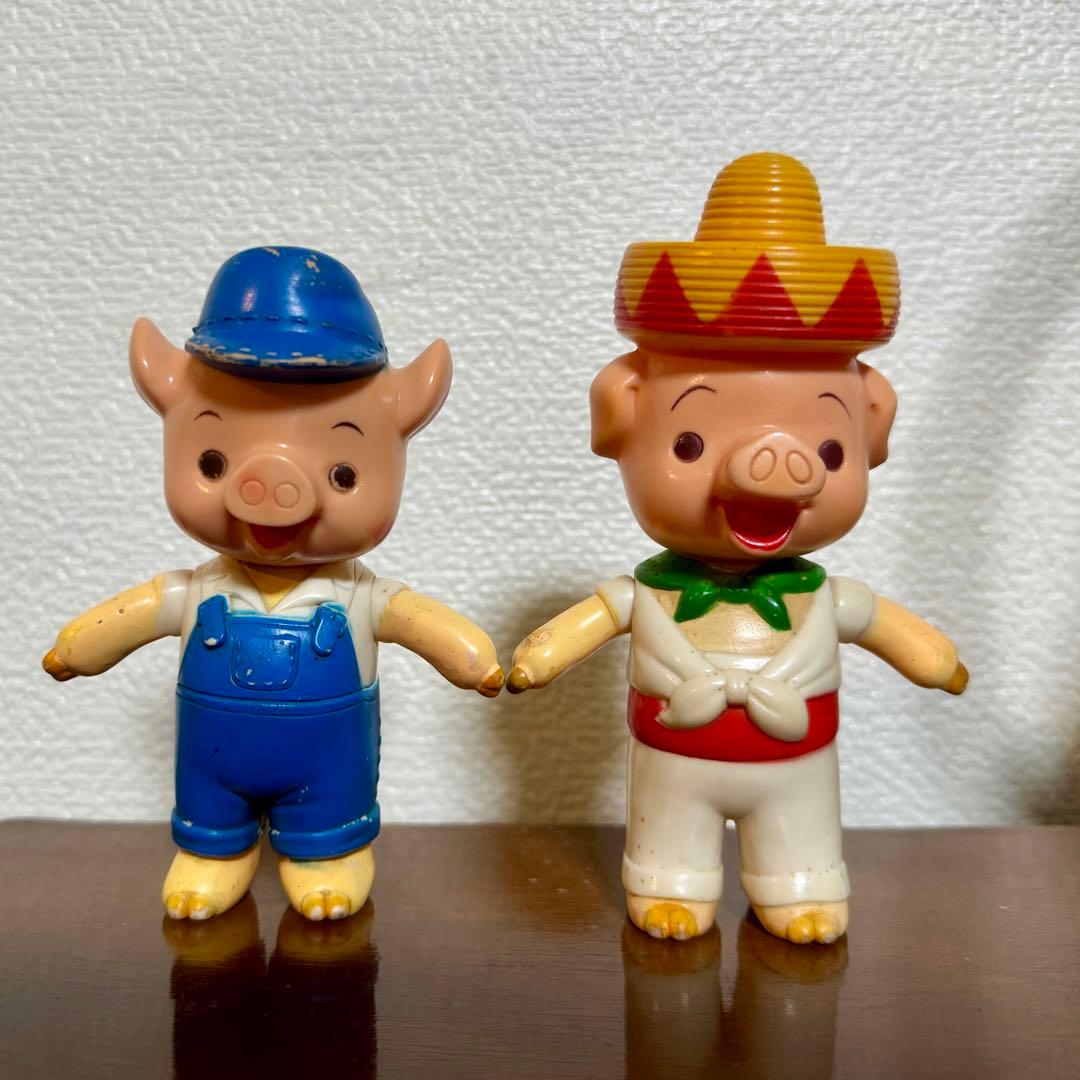 ブーフーウー ソフビ2体セット - メルカリ