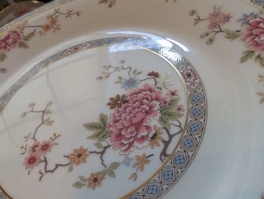 ロイヤルドルトン　カントン　20.5㎝サラダプレート♡8枚