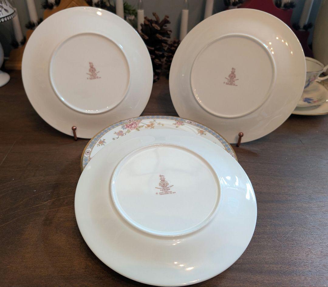 ロイヤルドルトン　カントン　20.5㎝サラダプレート♡8枚
