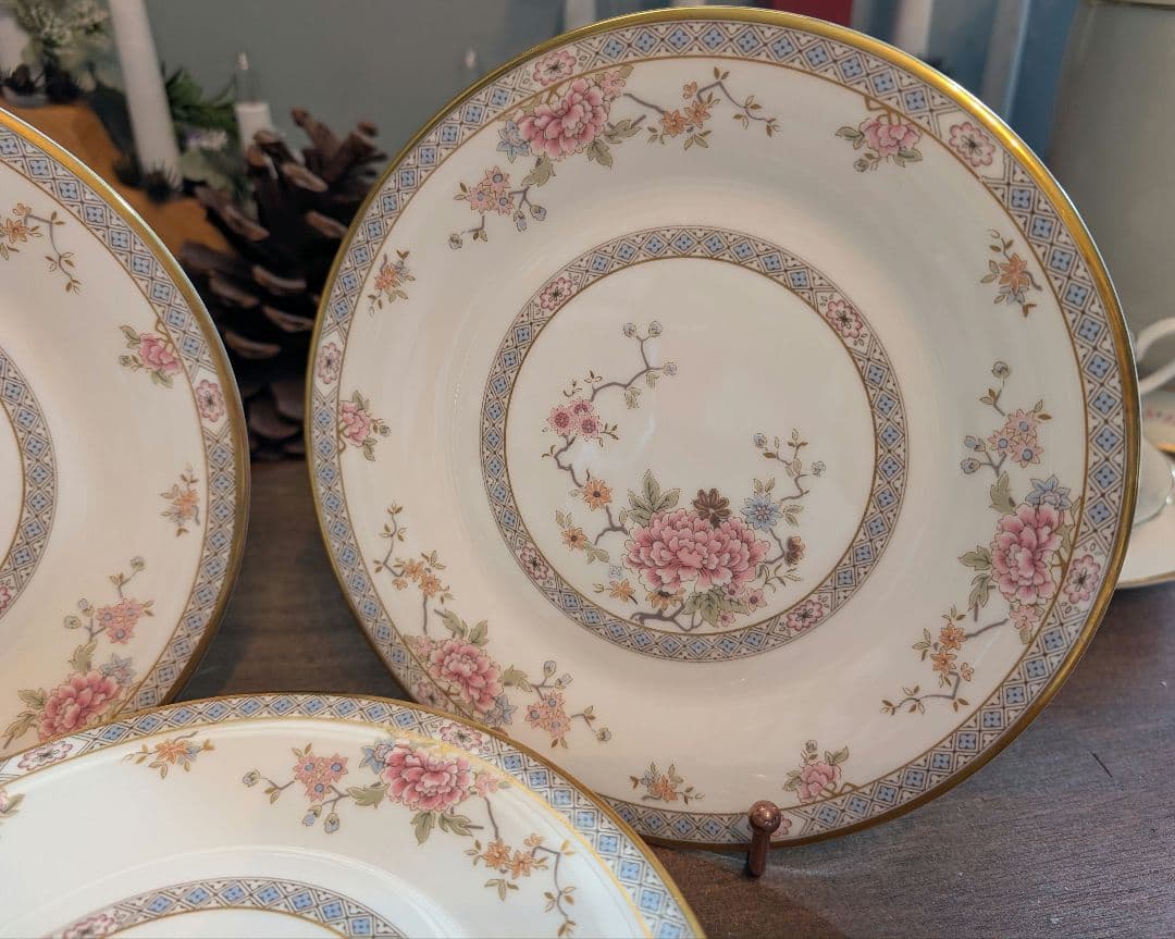 ロイヤルドルトン　カントン　20.5㎝サラダプレート♡8枚