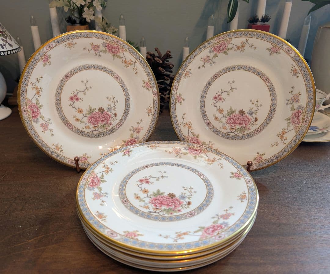 ロイヤルドルトン　カントン　20.5㎝サラダプレート♡8枚