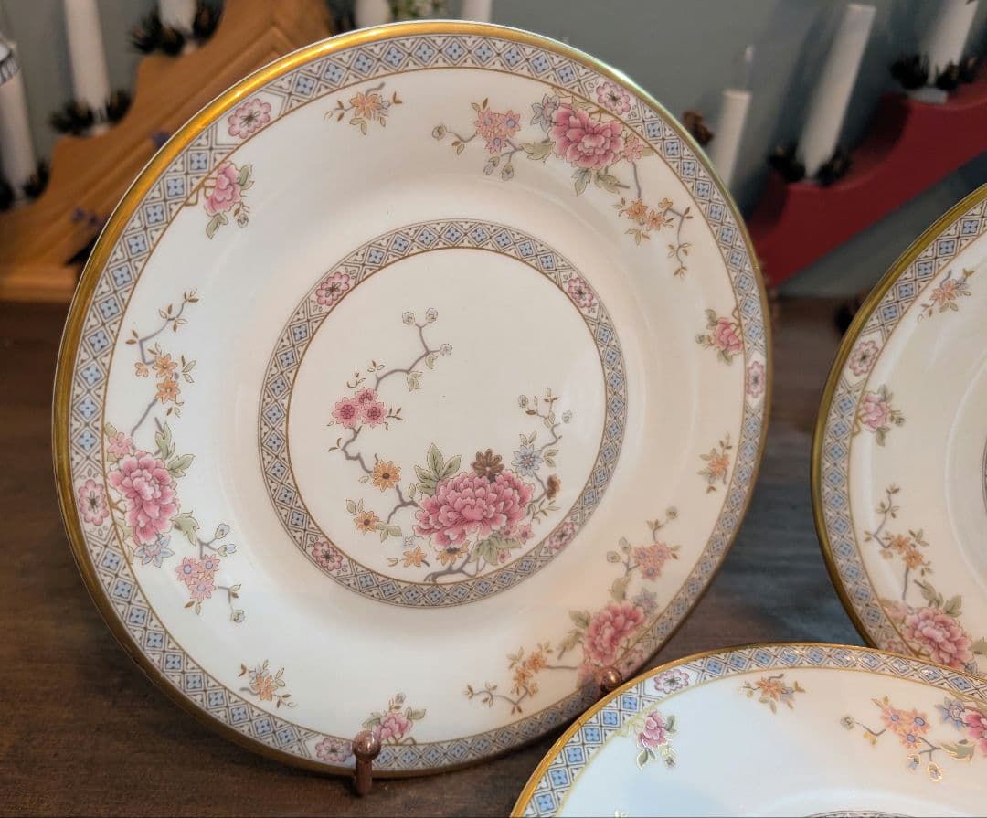 ロイヤルドルトン　カントン　20.5㎝サラダプレート♡8枚