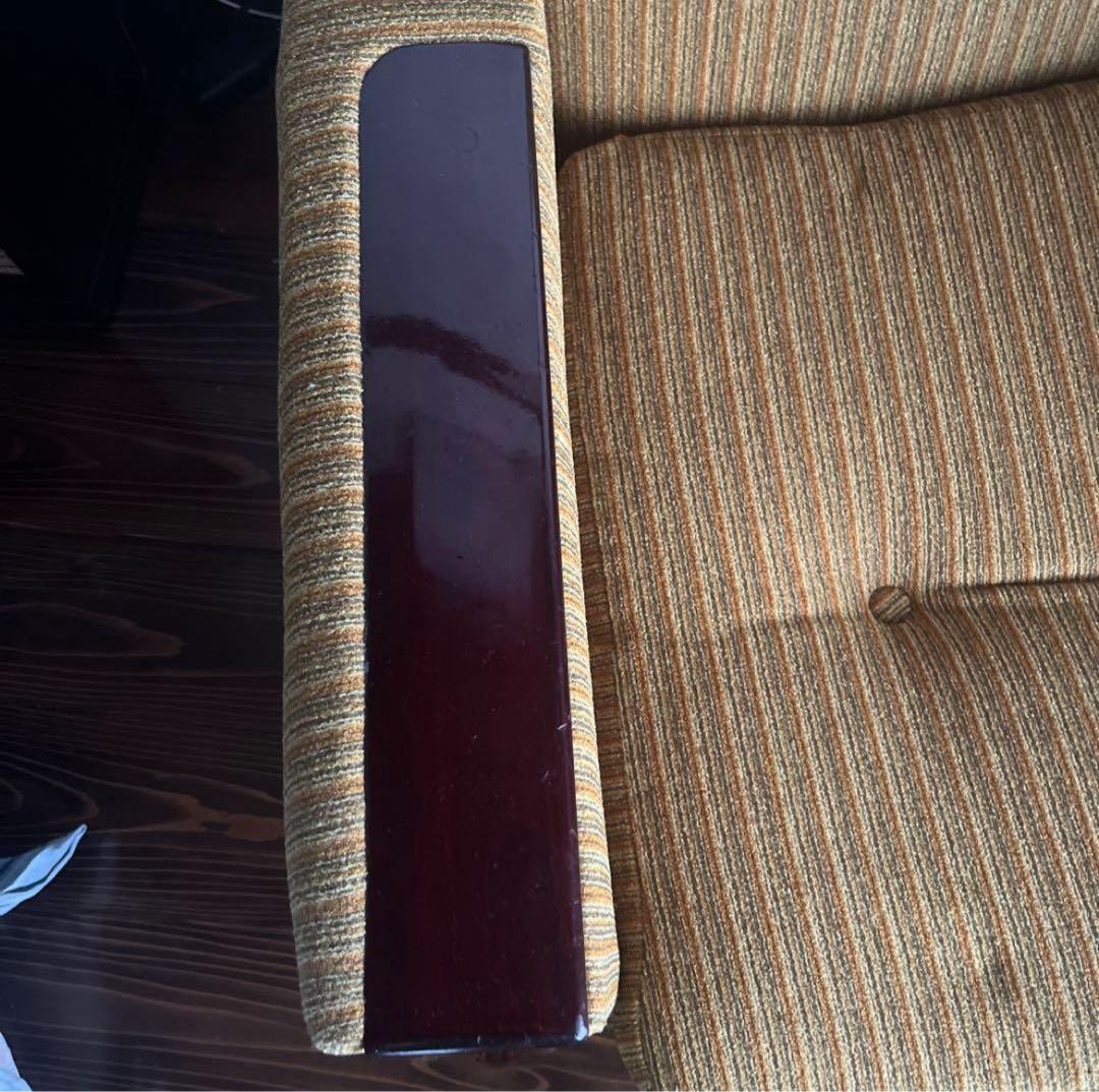 ソファ 1人掛け チェック ストライプ ボーダー 柄