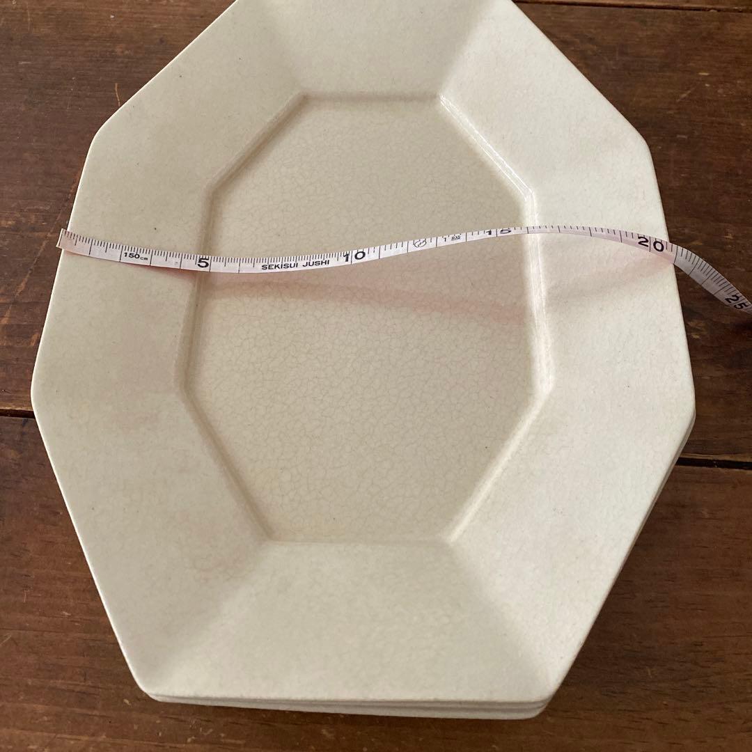 棚橋祐介 8角皿　皿　新品未使用　4枚セット