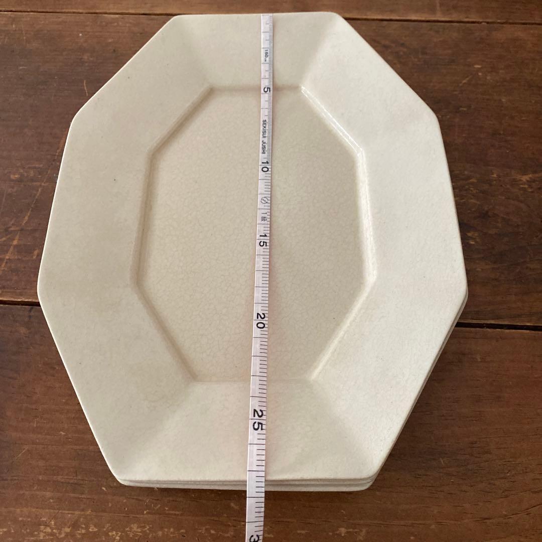 棚橋祐介 8角皿　皿　新品未使用　4枚セット