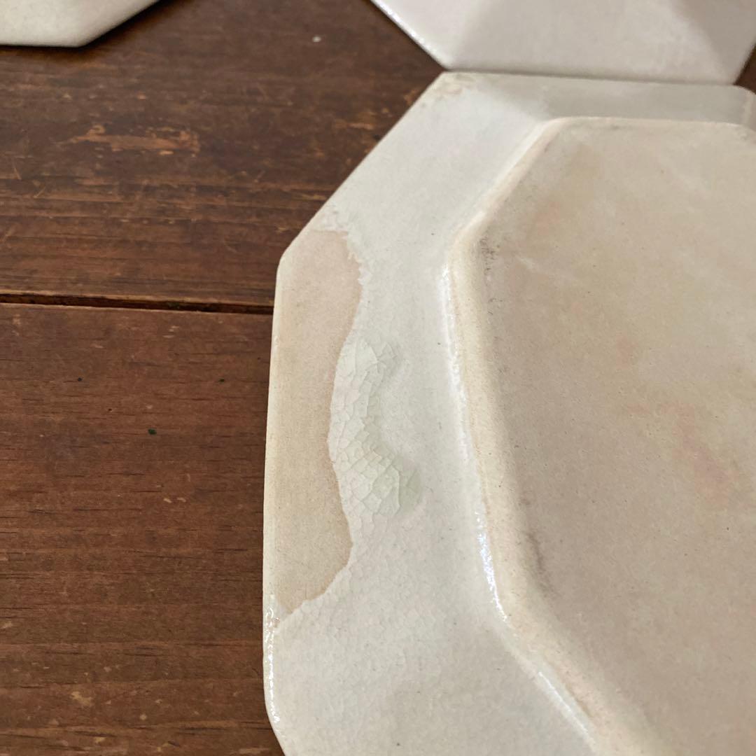 棚橋祐介 8角皿　皿　新品未使用　4枚セット