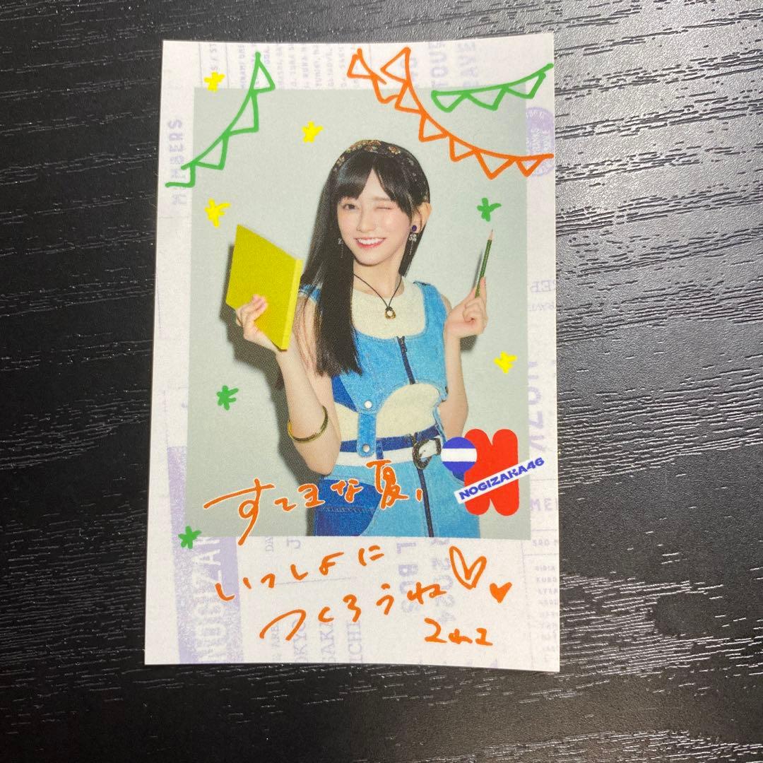 乃木坂46 全ツカフェ 特典 池田瑛紗 チェキ風ステッカー - メルカリ