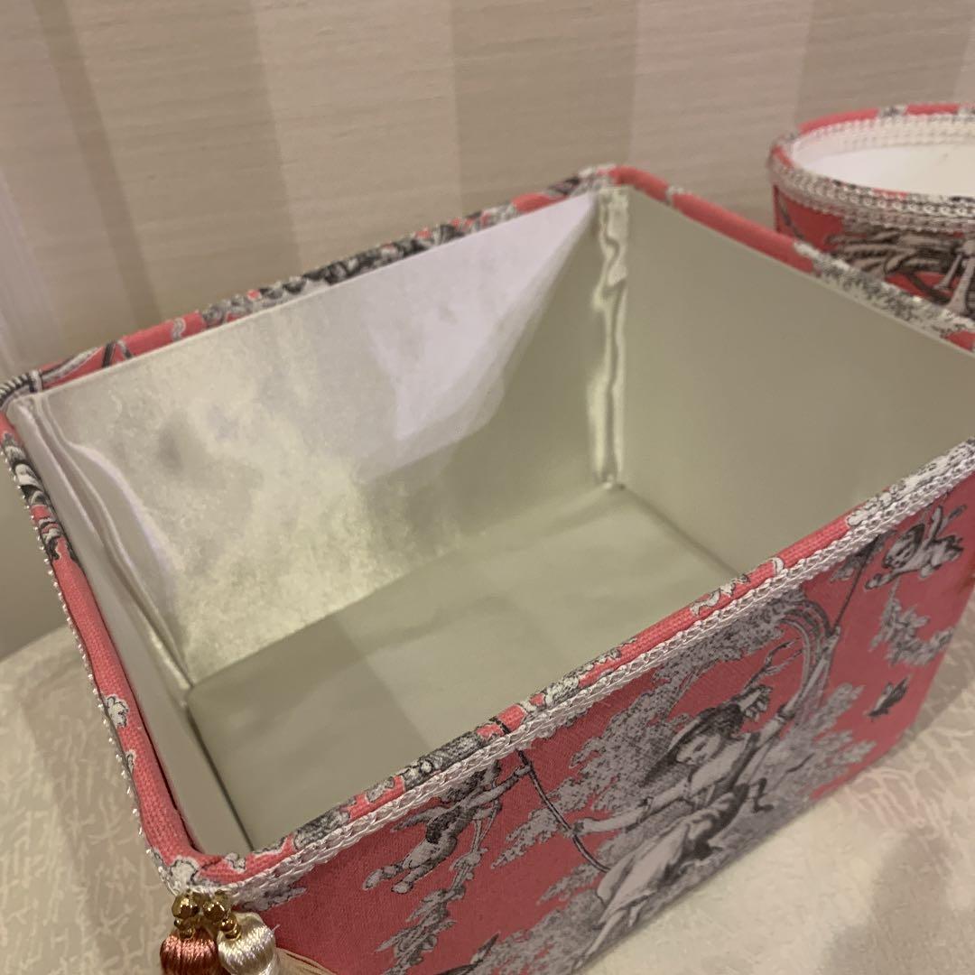 【ブランコの少女】トワルドジュイ　収納4点セット★チェリーピンク