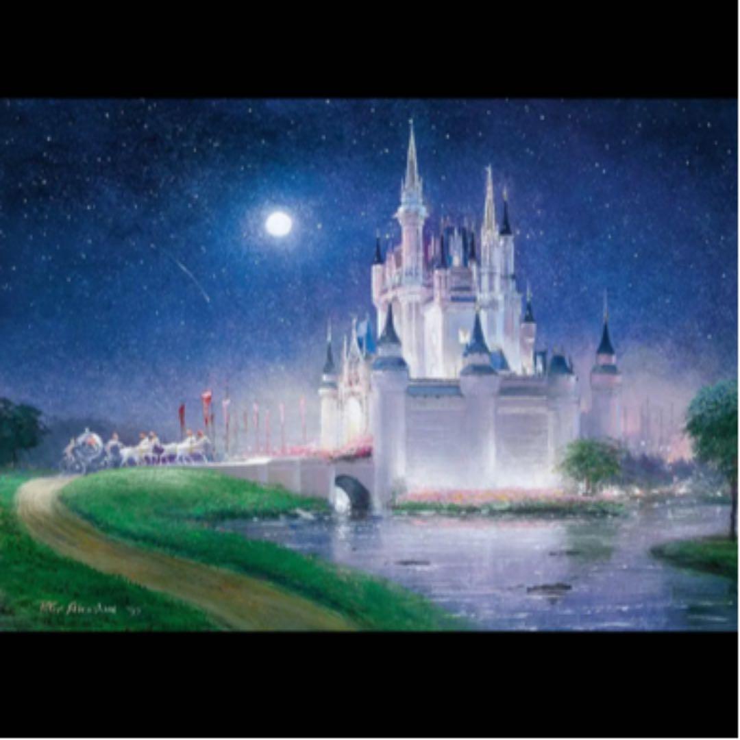 未使用☆ディズニーシンデレラ城ジグソーパズル 1000ピース - メルカリ