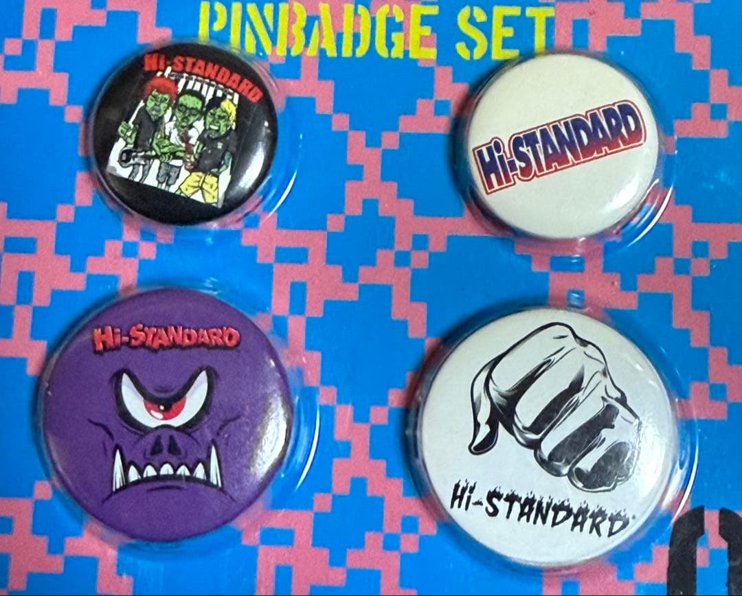 Hi-STANDARD ピンバッジセット 缶バッジ ハイスタ - メルカリ