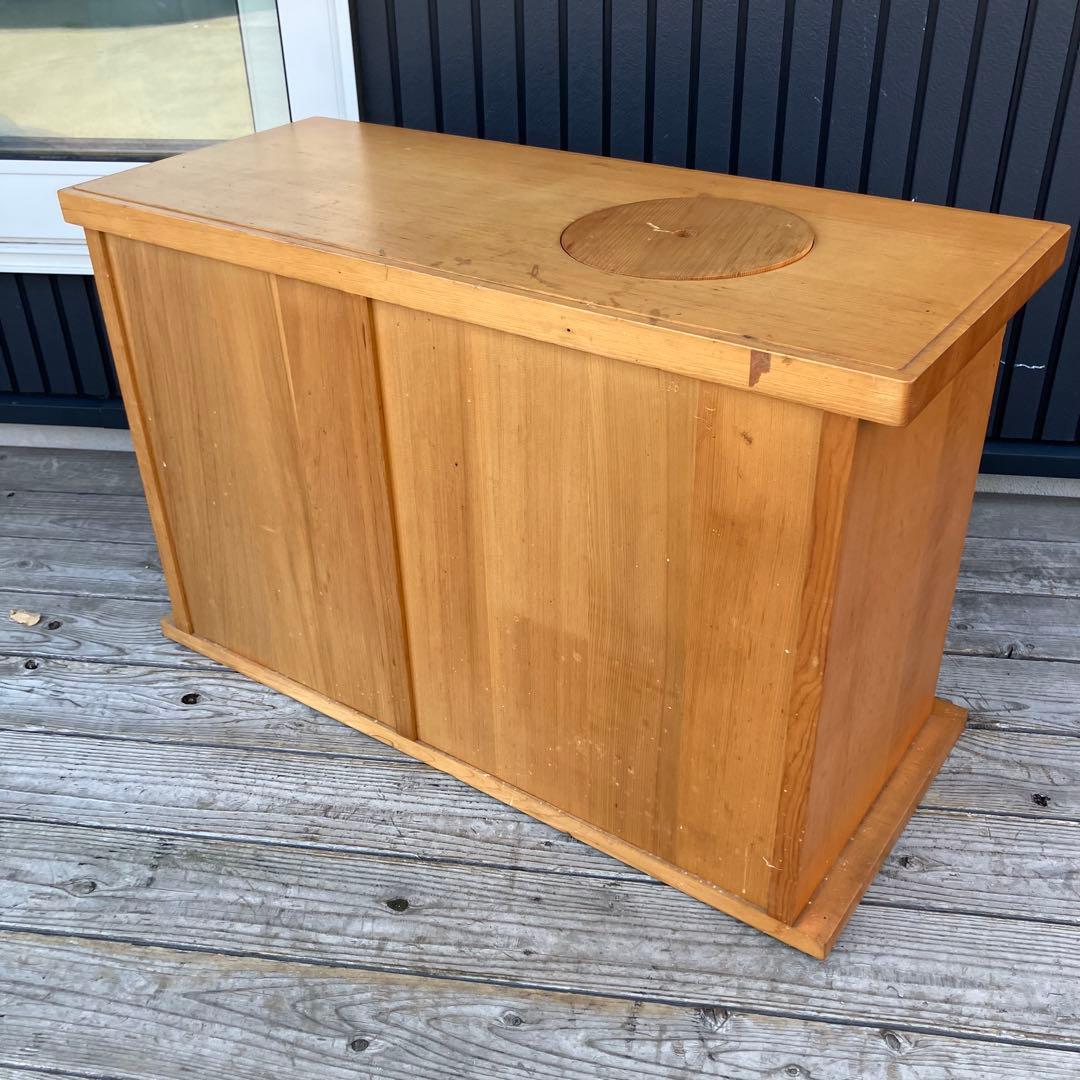 昭和レトロ 無垢材 古家具 飾り棚 茶箪笥 サイドボード ディスプレイラック