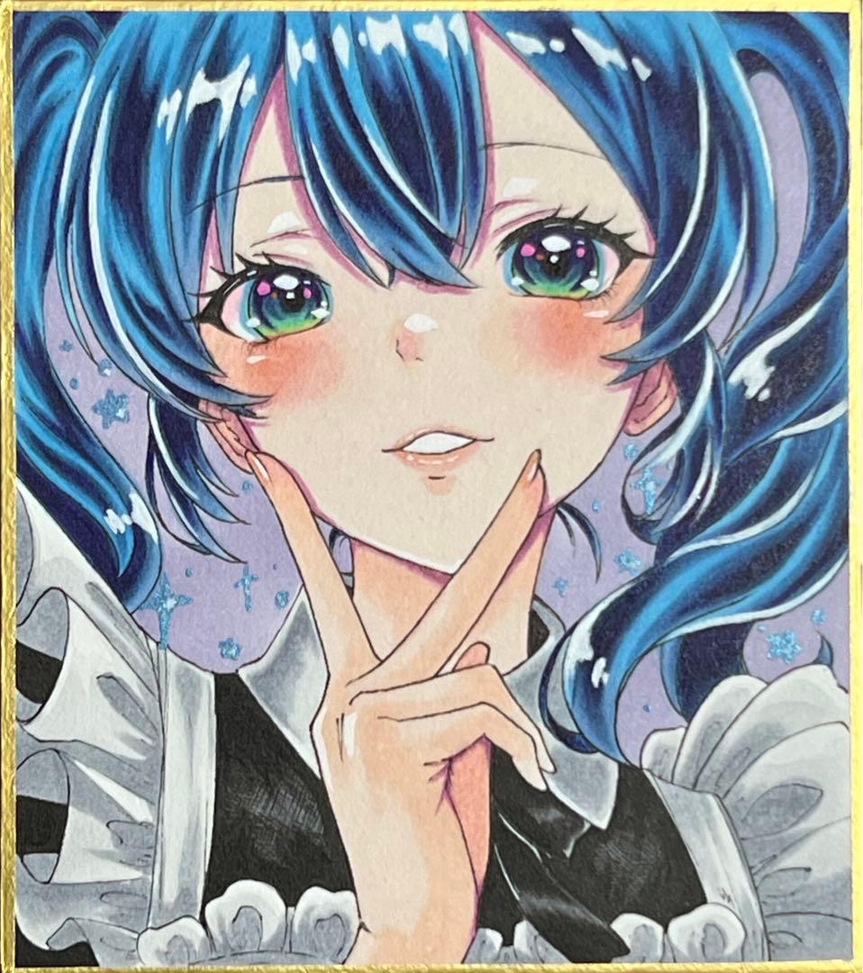 手描きイラスト オリジナルイラスト アナログ 創作 - メルカリ