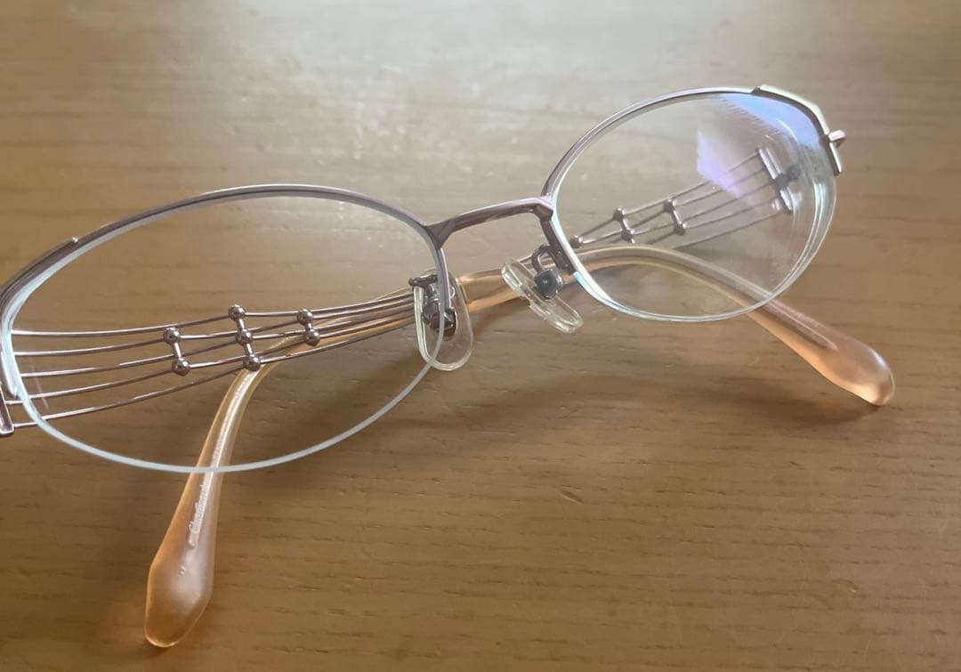 シャルマン LineArt ラインアート 眼鏡フレーム エレガント　ケース付き