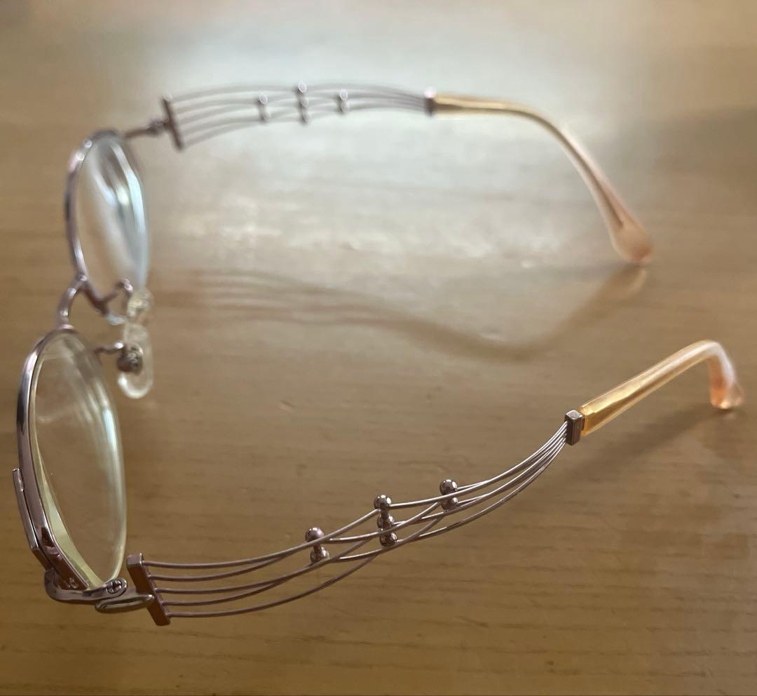 シャルマン LineArt ラインアート 眼鏡フレーム エレガント　ケース付き