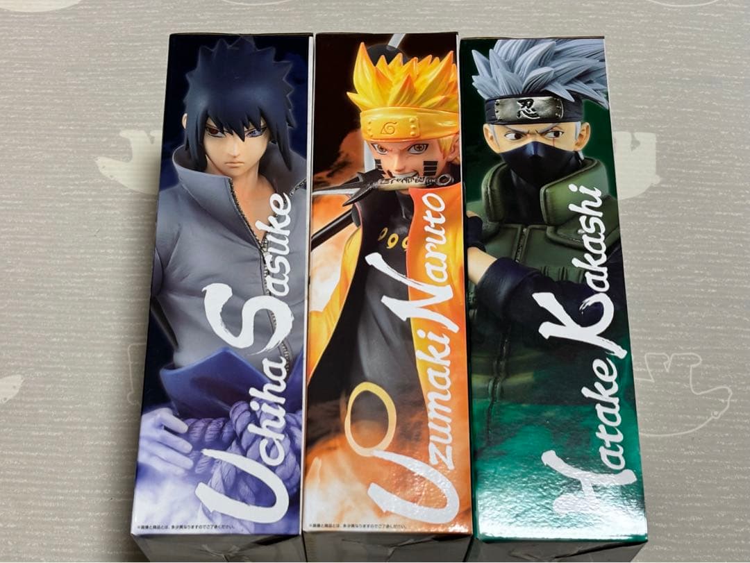 一番くじ NARUTO 紡がれる火の意志 A B C セット ナルト サスケ