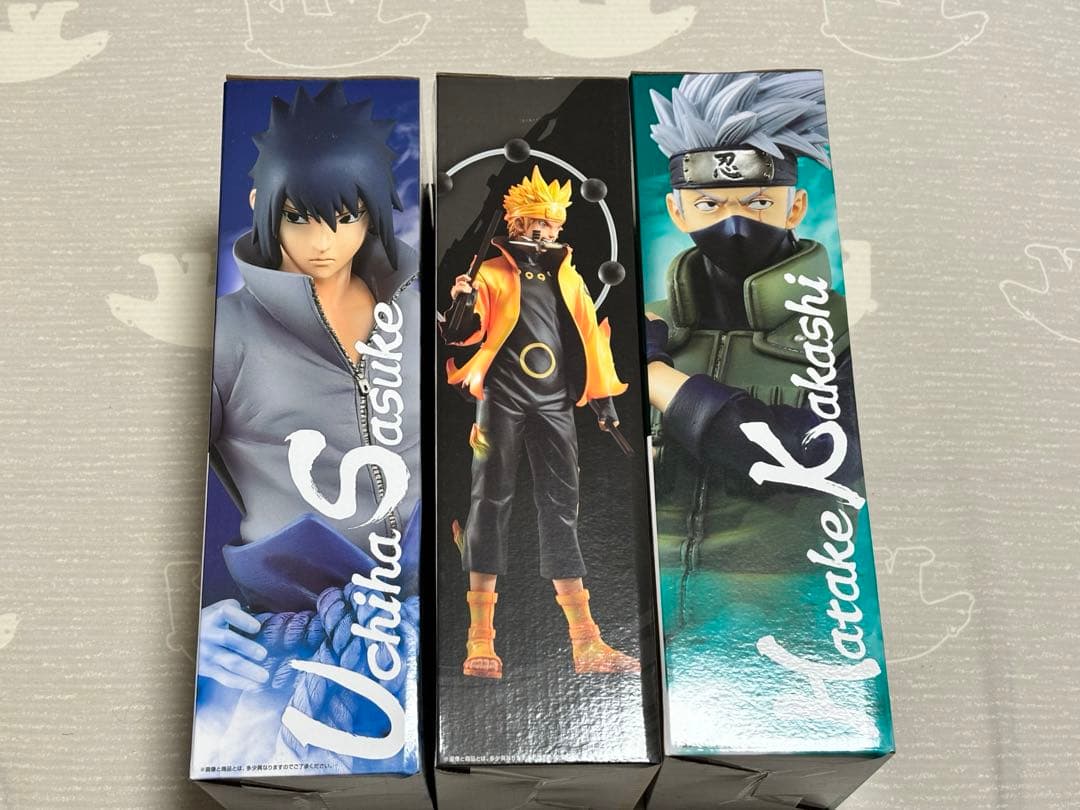 一番くじ NARUTO 紡がれる火の意志 A B C セット ナルト サスケ