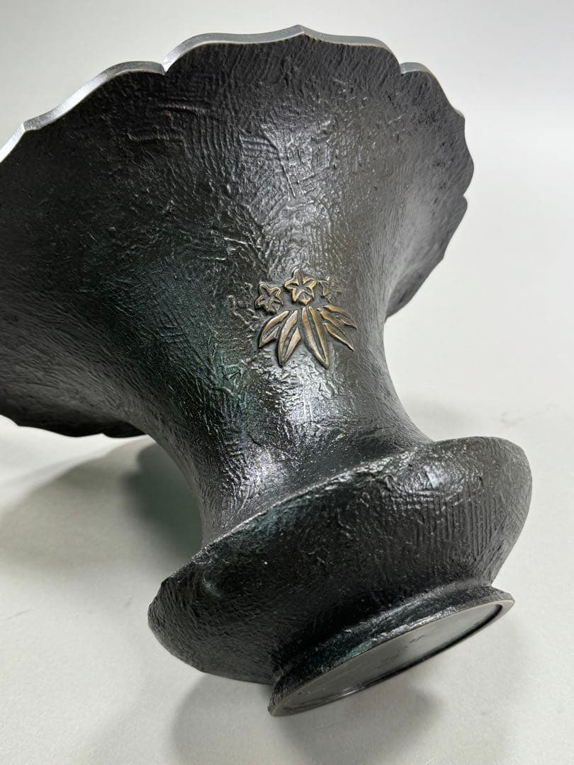 いけばな 池坊 古流 未生流 銅鋳造 銅花器 - メルカリ