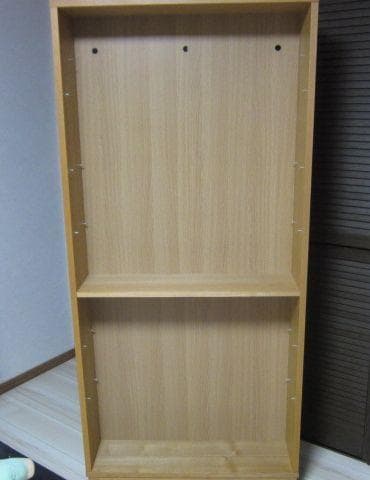 MUJI /無印良品　オーク材薄型ラック　奥行21ｃｍ　廃盤商品