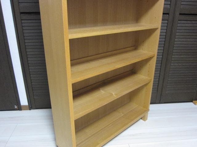 MUJI /無印良品　オーク材薄型ラック　奥行21ｃｍ　廃盤商品