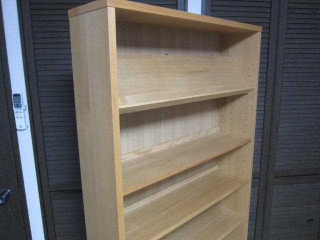 MUJI /無印良品　オーク材薄型ラック　奥行21ｃｍ　廃盤商品