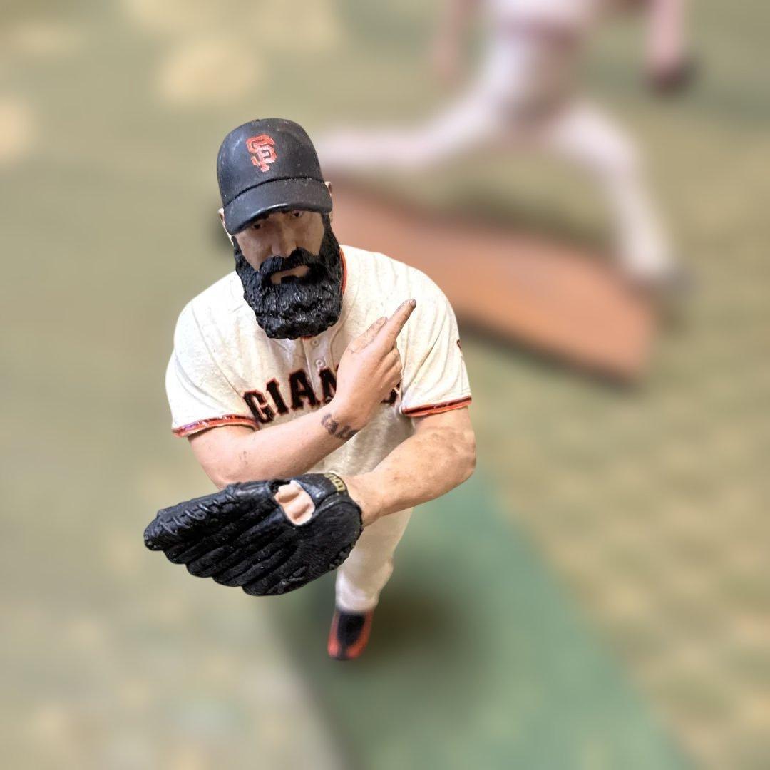 GIANTS フィギュア ピッチャーとキャッチャーセット