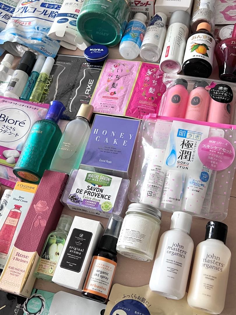 未使用！日用品ボディケアヘアケアスキンケア大量まとめ売り/化粧品コスメシャンプー