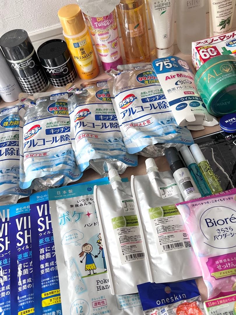未使用！日用品ボディケアヘアケアスキンケア大量まとめ売り/化粧品コスメシャンプー