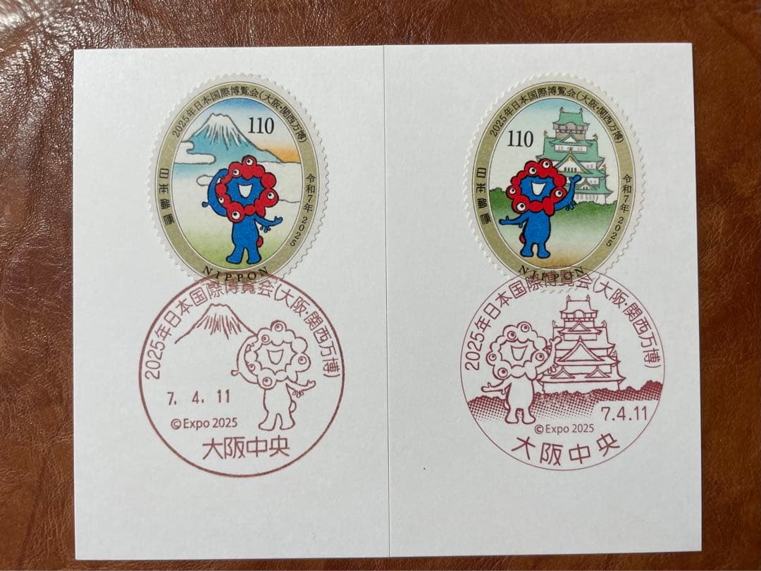 大阪万博初日印開幕式ミャクミャク名刺カード7枚セット - メルカリ