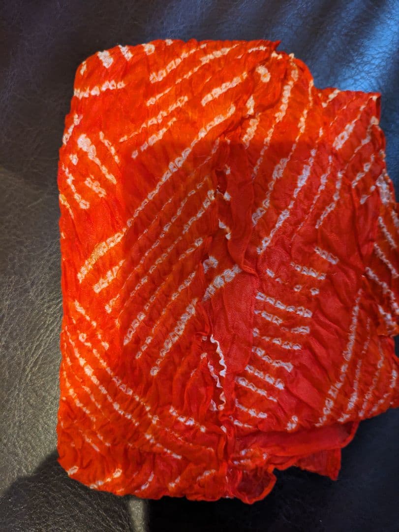 七五三 　3歳　着物フルセット 赤 付属品付き