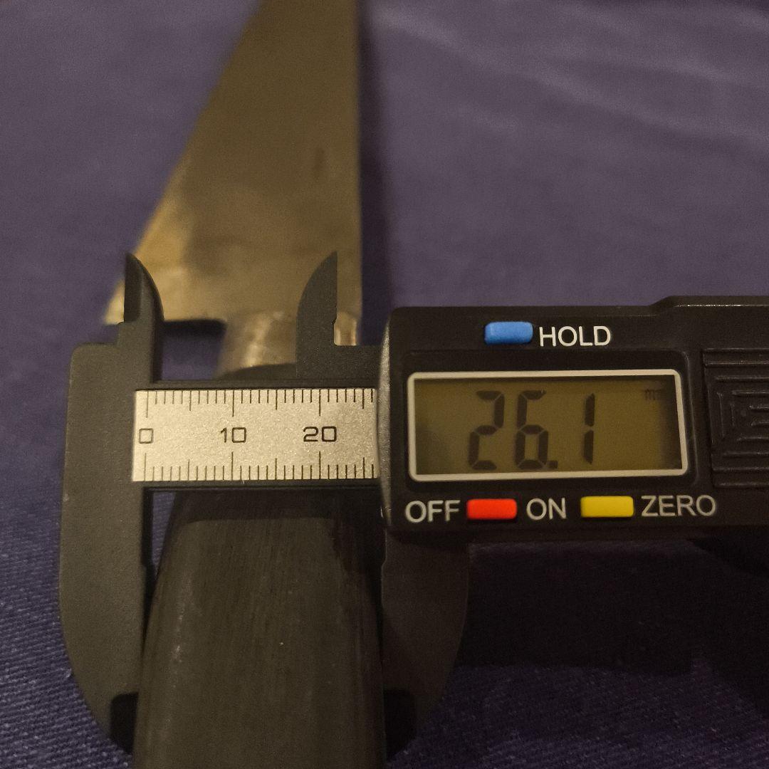 黒田刃物 研秀 牛刀 特殊鋼別打刃渡25cm - メルカリ