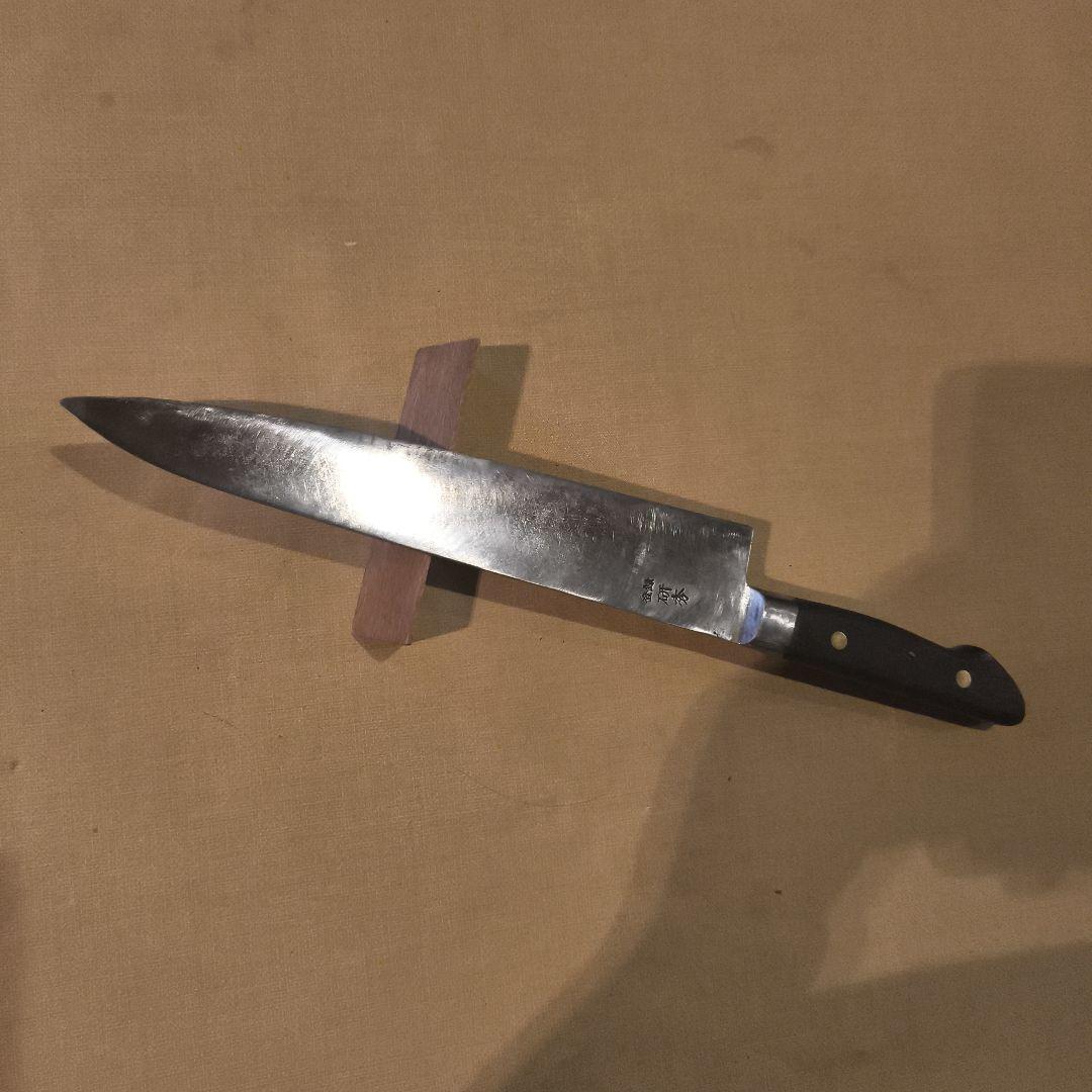 黒田刃物 研秀 牛刀 特殊鋼別打刃渡25cm - メルカリ