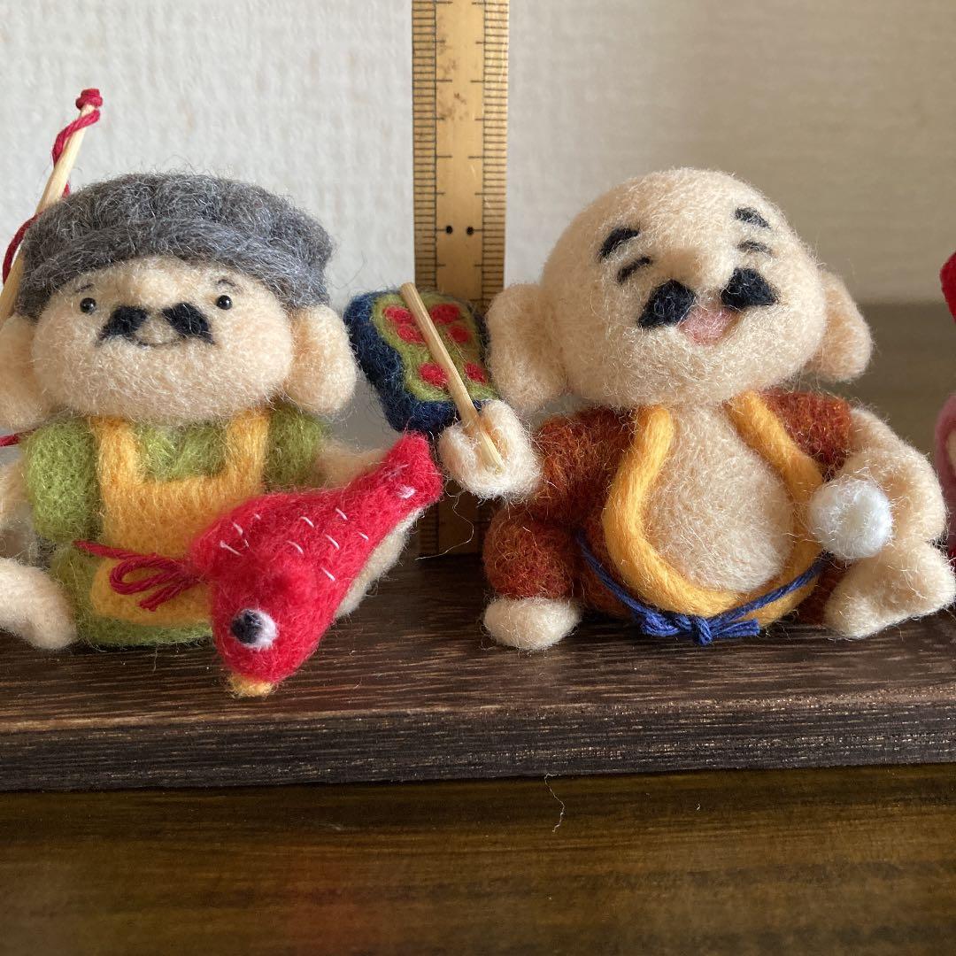 羊毛フェルト 七福神 小さいサイズ - メルカリ