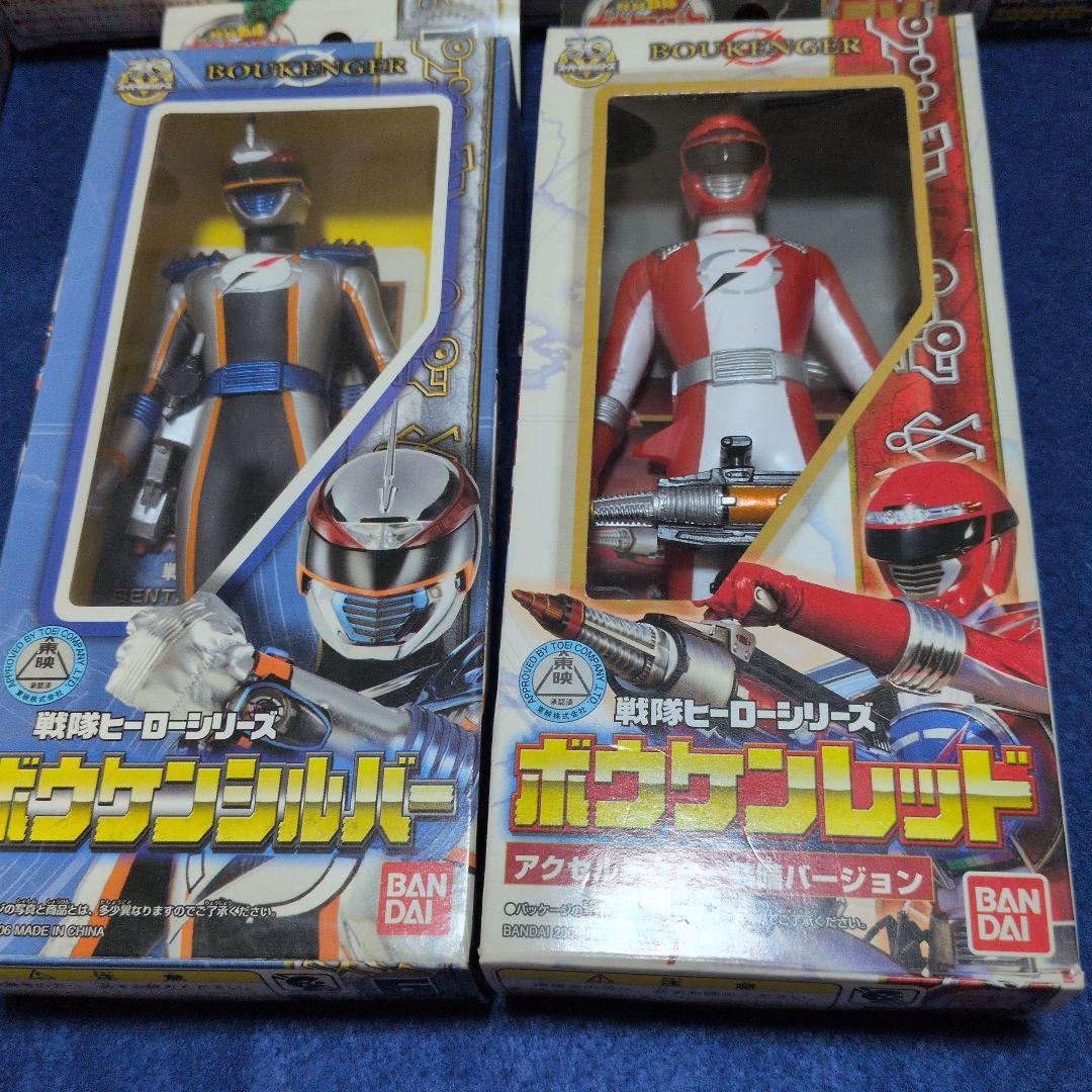 BANDAI ボウケンジャー ソフビ 7種