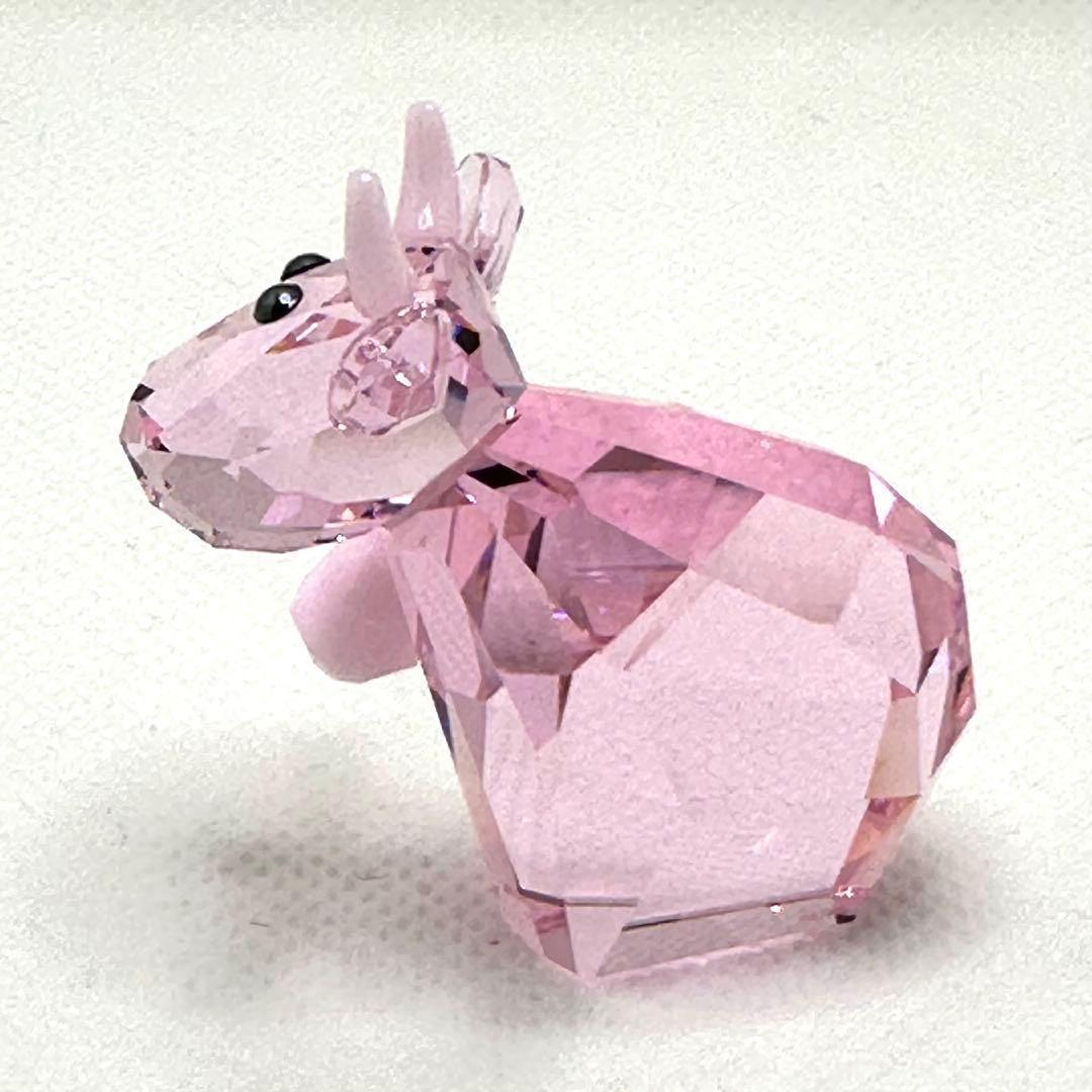 ☆スワロフスキー☆ラブロッツ ピンキーモー 美品 置物 ギフト